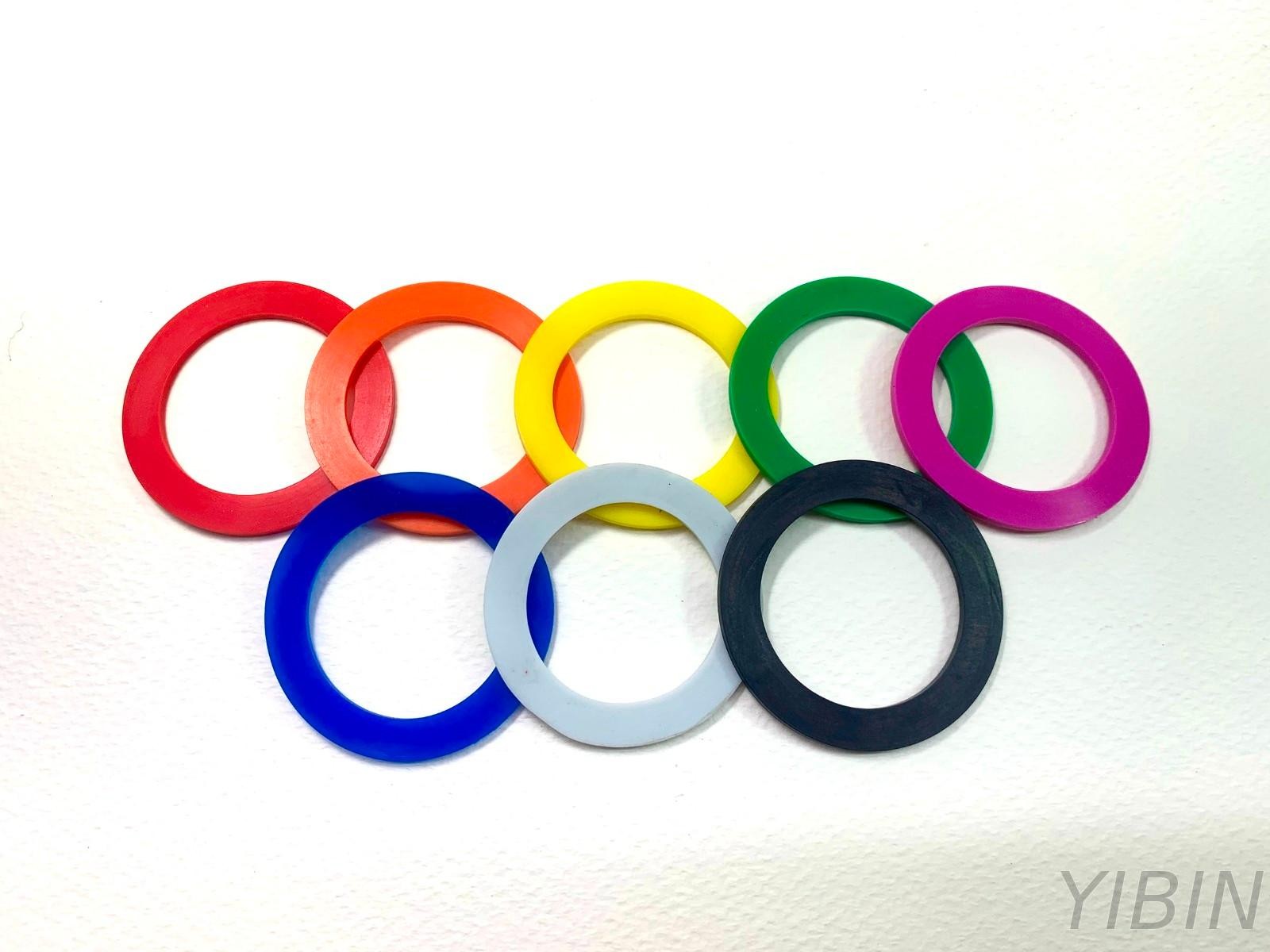 Color rubber waterproof ring